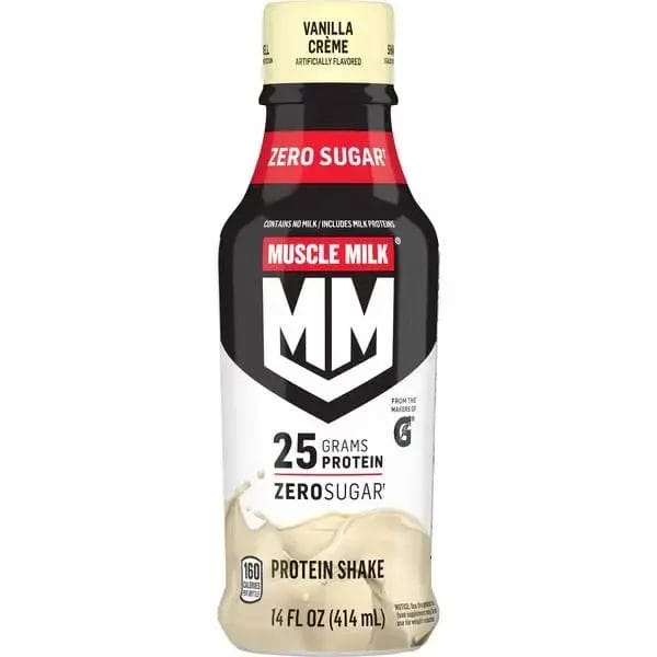 Muscle Milk Genuine Vanilla Crème 25G Protein, 14 Oz Bottle