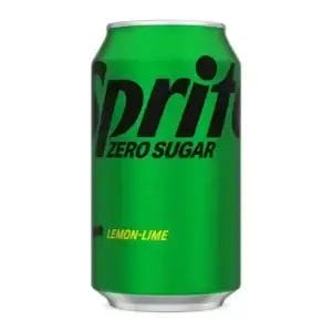 sprite zero sugar , 12 oz can
