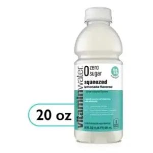 Vitamin water Zero Squeezed Lemonade, 20 Oz Bottle