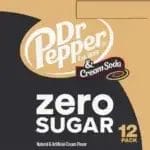 Dr. Pepper & Cream Soda Zero Sugar