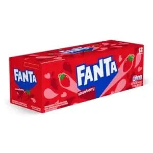 Fanta Strawberry, 12 Oz Can