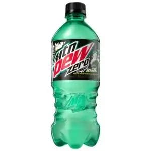 Mountain Dew Baja Blast Zero Sugar, 20 Oz Bottle