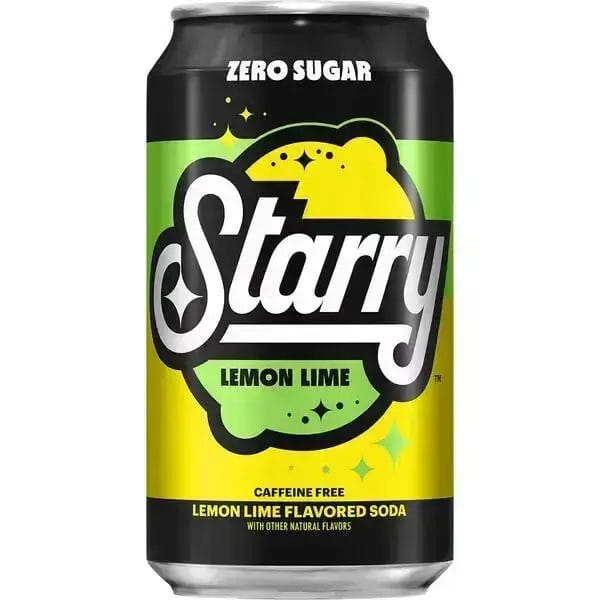 Starry Lemon Lime Zero Sugar, 12 oz Can