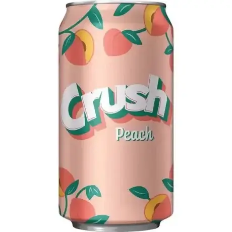 Crush Peach, 12 Oz Can