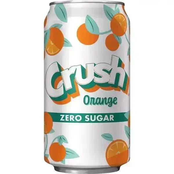 Crush Orange Zero Sugar, 12 Oz Can