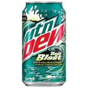 Mountain Dew Baja Blast, 12 Oz Can