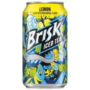 Brisk Lemon Iced Tea 12 Oz Cans – 24 & 48 Packs with Free Shipping