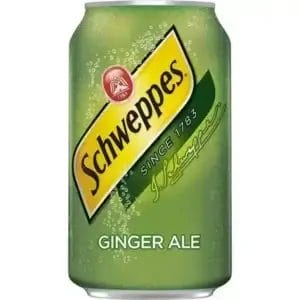Schweppes Ginger Ale, 12 Oz Can