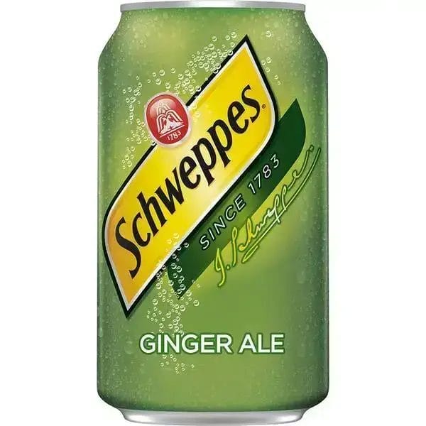 Schweppes Ginger Ale, 12 Oz Can