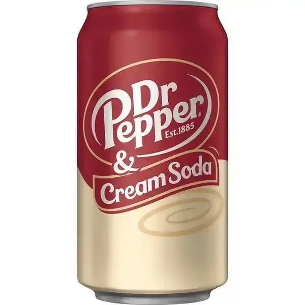 Dr. Pepper & Cream Soda, 12 Oz Can