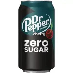 Dr. Pepper Cherry Zero Sugar, 12 Oz Can