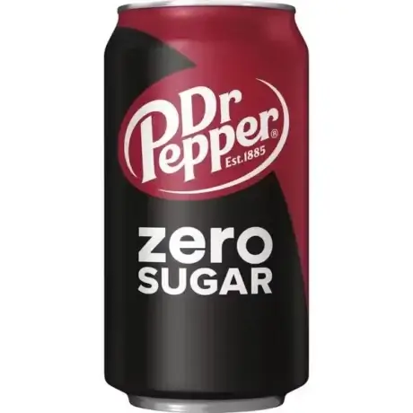 Dr. Pepper Zero Sugar, 12 Oz Can