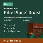 Starbucks Decaf Pike Place, K-cups