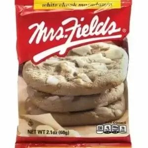 Mrs. Fields White Chunk Macadamia Cookies, 2.1 Oz Bags/72
