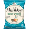 Miss Vickie’s Sea Salt & Vinegar Kettle Potato Chips, 1.3 Oz Bag/ 64 Count