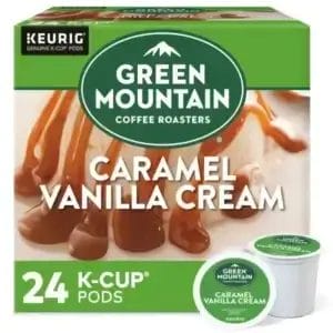 Green Mountain Caramel Vanilla Cream, K Cups