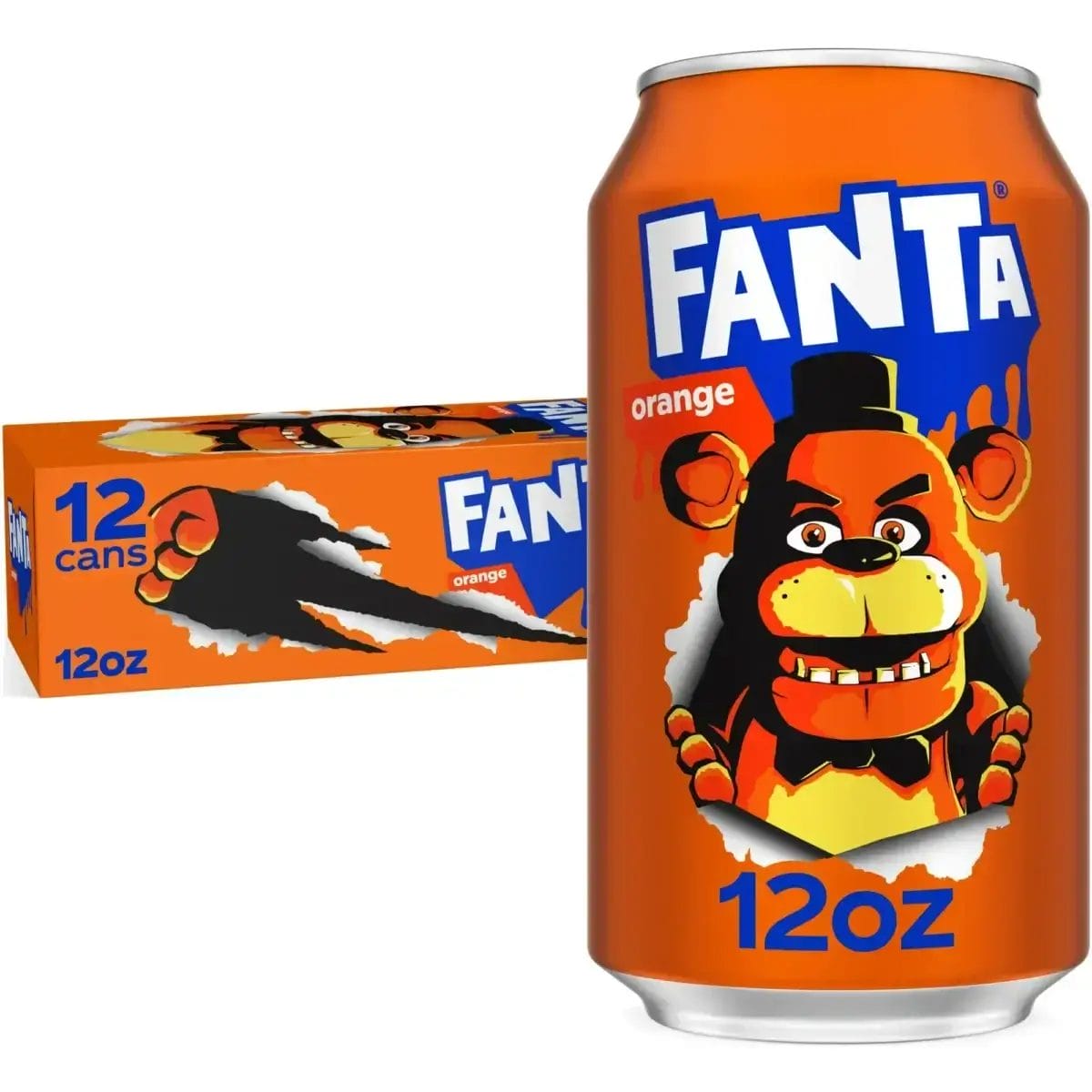 Fanta Orange, 12 Oz Can