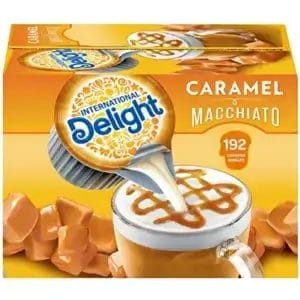 International Delight Caramel Macchiato Mini Creamer Singles, 1 Box/ 192 Total