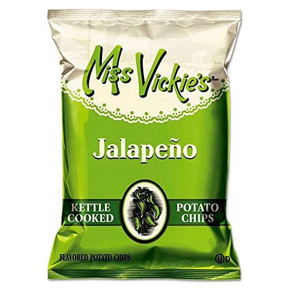 Miss Vickie’s Jalapeno Kettle Potato Chips, 1.3 Oz Bags/ 64