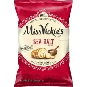 Miss Vickie's Sea Salt Kettle Potato Chips, 1.3 Oz Bags/ 64