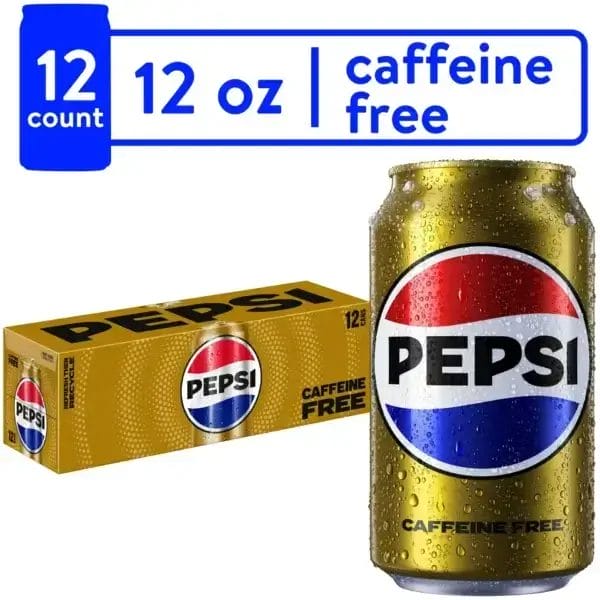 Pepsi Caffeine Free, 12 Oz Can