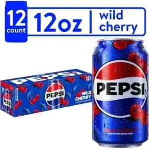 Pepsi Wild Cherry, 12 Oz Can