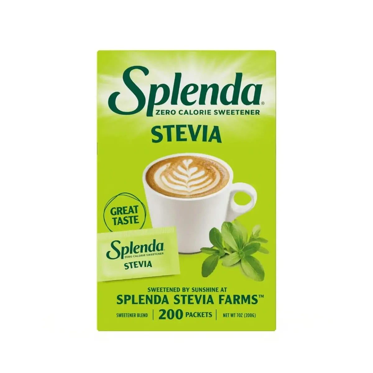 Splenda Stevia Sweetener Packets, 1 Gram Packets – 1600/Case