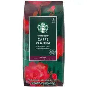 Starbucks Cafe Verona Whole Bean, 16 Oz Bag