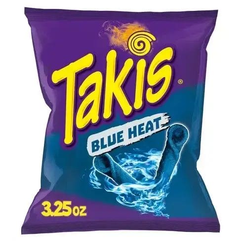 Takis Blue Heat, 3.25 Oz Bags/20