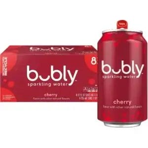 Bubly Cherry, 12 Oz Can