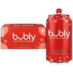 Bubly Strawberry, 12 Oz Can