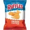 Ruffles Cheddar Sour Cream Potato Chips, 1.5 Oz Bags/64