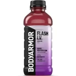 BODYARMOR Flash I.V. Rapid Grape, 20 Oz Bottle