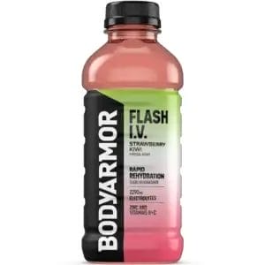 BODYARMOR Flash I.V. Rapid Strawberry Kiwi, 20 Oz Bottle