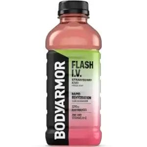 BODYARMOR Flash I.V. Rapid Strawberry Kiwi, 20 Oz Bottle