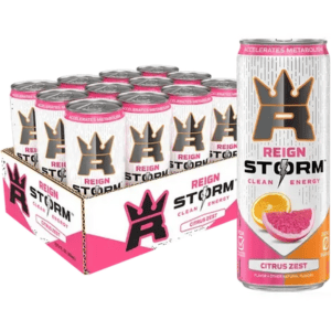 REIGN Storm Citrus Zest, 12 Oz Can