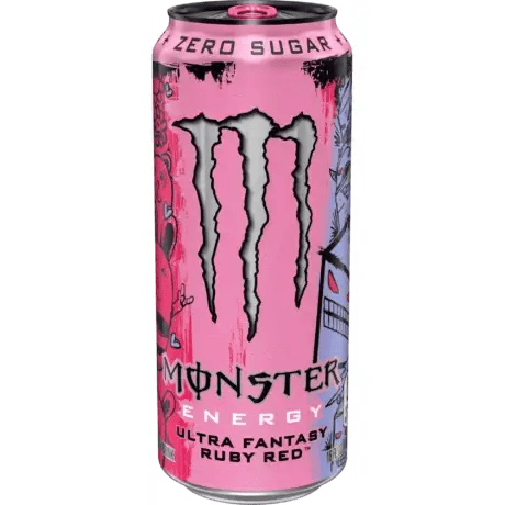 Monster Energy Ultra Fantasy Ruby Red, 16 Oz Can