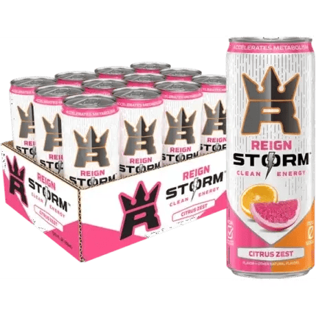 REIGN Storm Citrus Zest, 12 Oz Can