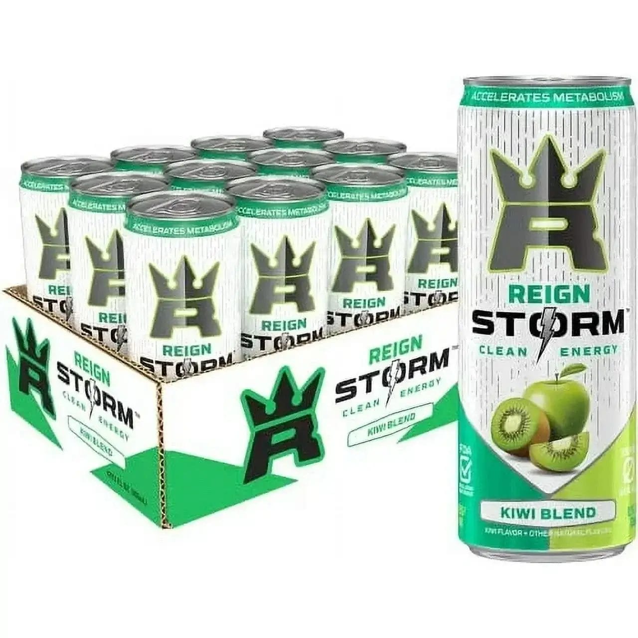 REIGN Storm Kiwi Blend, 12 Oz Can