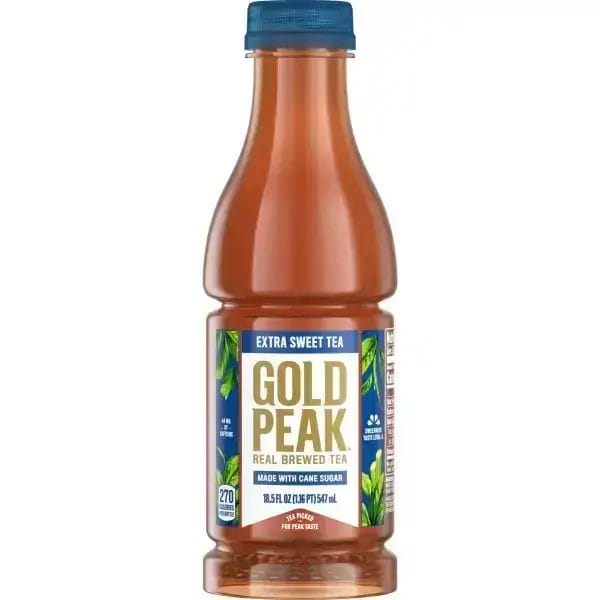 Gold Peak Extra Sweet Tea,18.5 Oz Bottle