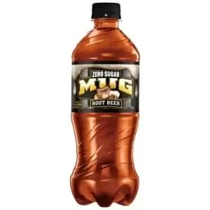Mug Zero Sugar Root Beer, 20 Oz Bottle