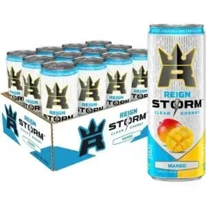 Reign Storm Clean Energy Mango Cans, 12 Oz Can