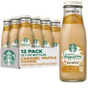 Starbucks Frappuccino Oatmilk Caramel Waffle Cookie