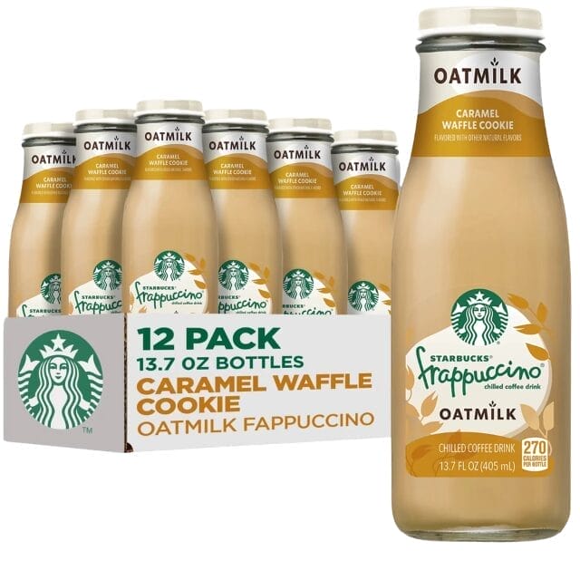 Starbucks Frappuccino Oatmilk Caramel Waffle Cookie