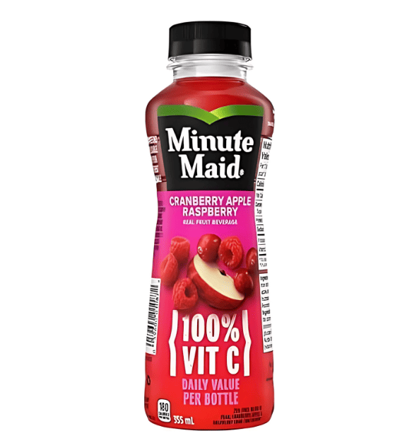 Minute Maid Cranberry Apple Raspberry, 12 Oz Bottle – Juice in 12 Oz Bottle bottles