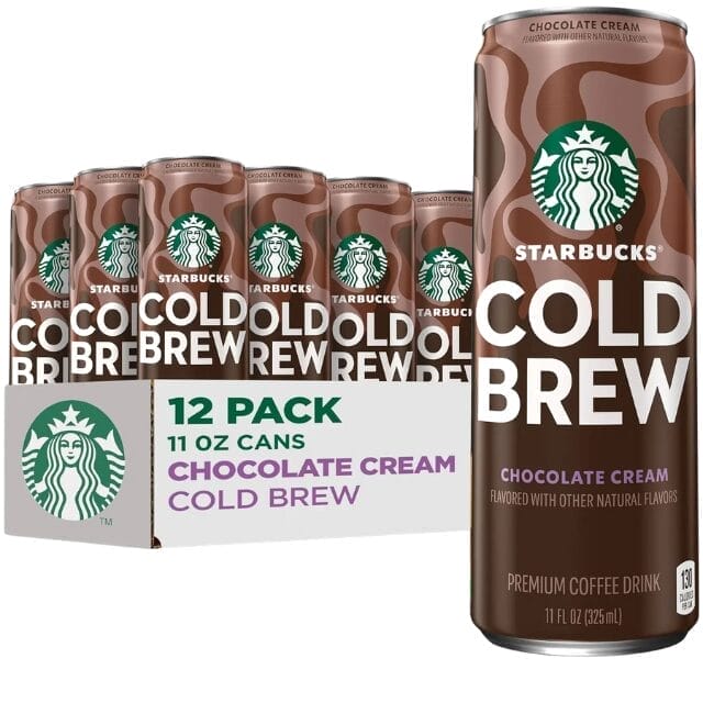 Starbucks Cold Brew Chocolate Cream, 11 Oz Can