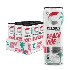Celsius Peach Vibe Sparking