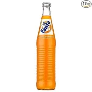 Mexican Fanta Orange, 12 Oz Glass Bottle