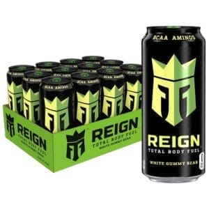REIGN White Gummy Bear, 16 Oz Can