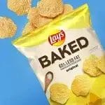 Lays Oven Baked Original Potato Chips, 1.12 Oz Bag/64 Count